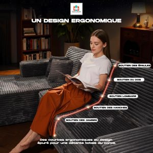 Canapé compressé assise confortable : les dimensions qui changent tout selon votre morphologie Canapé compressé assise confortable : les dimensions qui changent tout selon votre morphologie