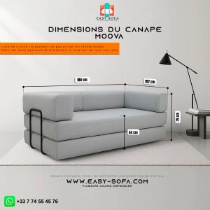 DIMENSION MOOVA FERMÉ