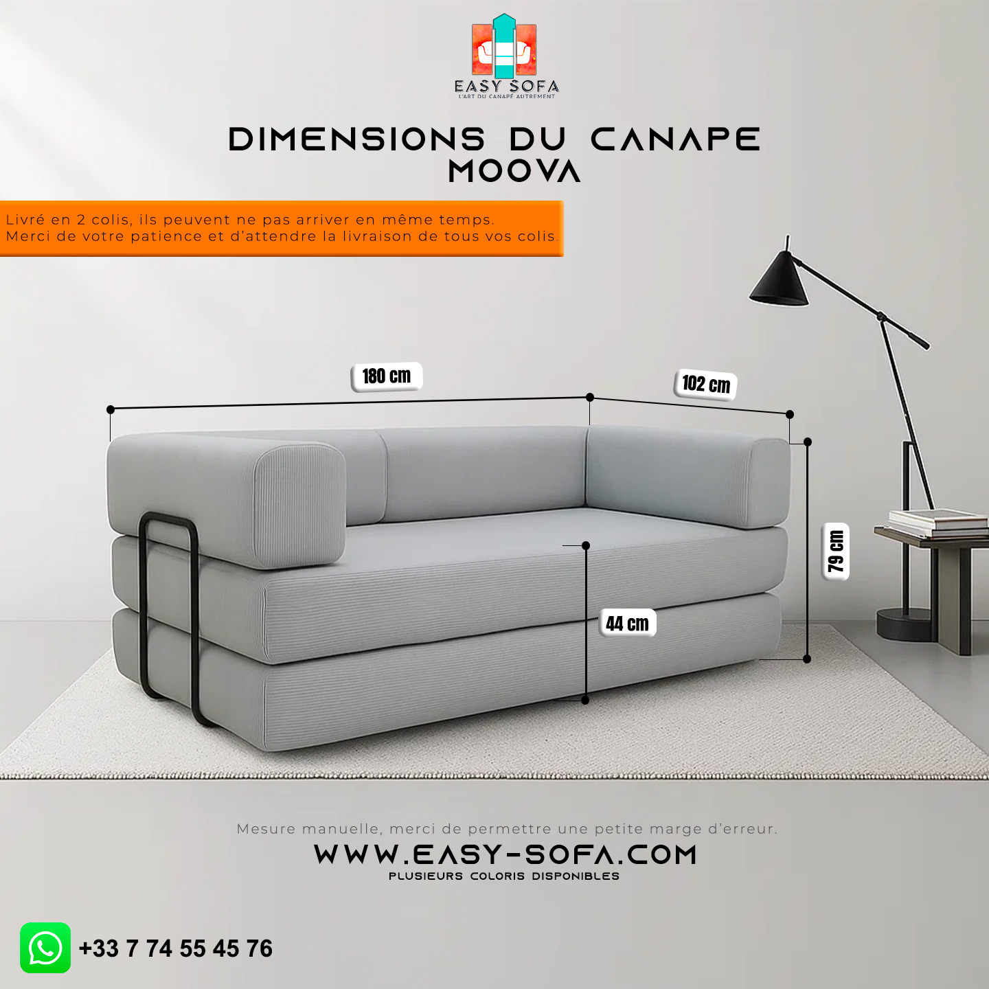 DIMENSION MOOVA FERMÉ