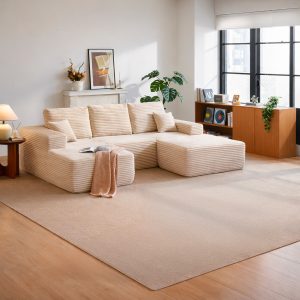 Canapé compressé beige : comment l'associer avec les autres couleurs du salon Canapé compressé beige : comment l'associer avec les autres couleurs du salon