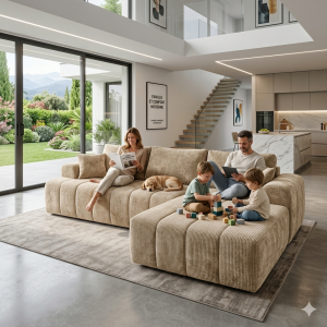 Canapé compressé dans une maison moderne : idées d'intégration par pièce Canapé compressé dans une maison moderne : idées d'intégration par pièce