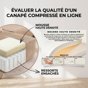 Canapé compressé : comment évaluer la qualité réelle d'un modèle en ligne Canapé compressé : comment évaluer la qualité réelle d'un modèle en ligne
