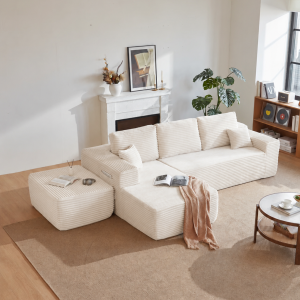 NOVA BLANC CASSÉ PACK NOVA + OTTOMAN