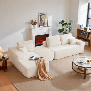 NOVA OTTOMAN BLANC CASSÉ PACK NOVA + OTTOMAN